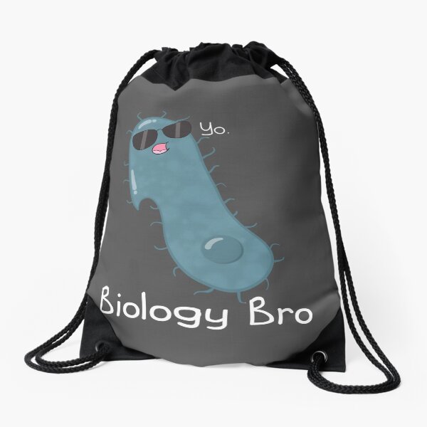 Biology Bro Drawstring Bag