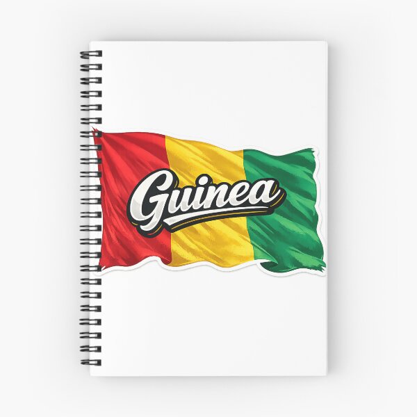 Item preview, Guinea Flag Waving Design – Guinean National Pride Graphic, West Africa Heritage Artwork, Travel Gift designed and sold by GarnerSupplyCo.