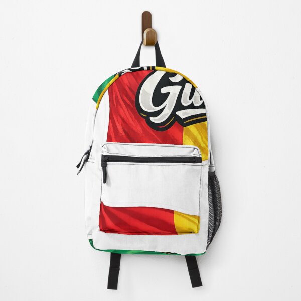 Item preview, Guinea Flag Waving Design – Guinean National Pride Graphic, West Africa Heritage Artwork, Travel Gift designed and sold by GarnerSupplyCo.