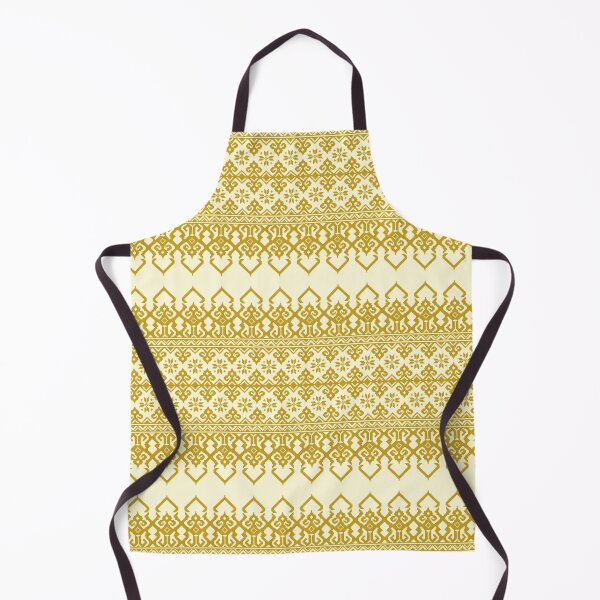 Item preview, Elegant Golden Thai Silk Geometric Pattern designed and sold by NM-Beyond.