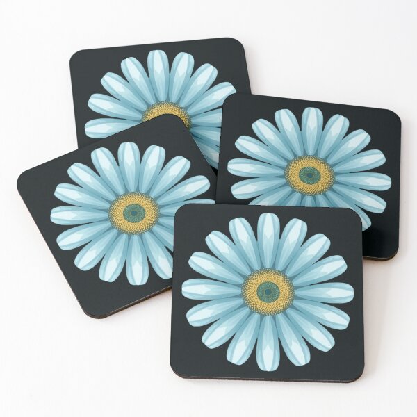 Artikelvorschau, Symmetrische Illustration einer blauen Blume entworfen und verkauft von PACS0011.