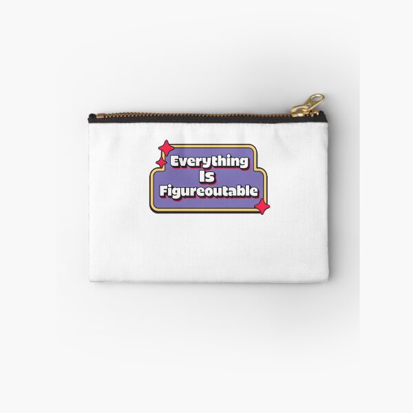 Item preview, Everything Is Figureoutable Hopeful Quote designed and sold by SkeletonsDanger.