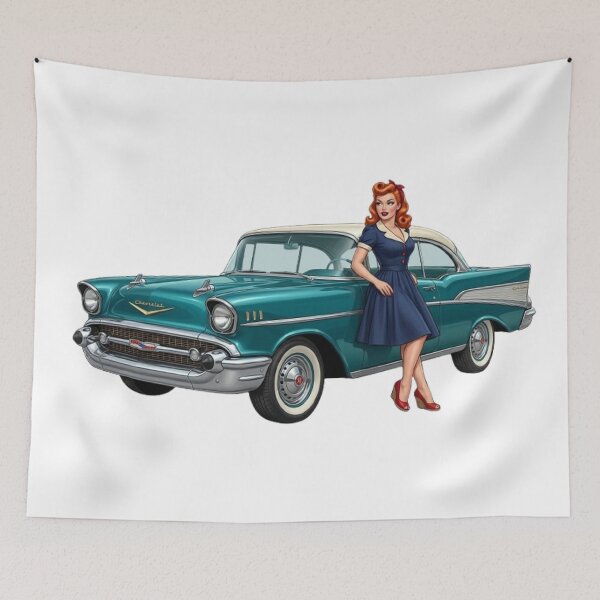 Item preview, "Retro Glamour: Charm and Audacity of Pin-Ups” designed and sold by CHRIST5000.
