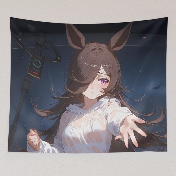 Item preview, Rice Shower Uma Musume Pretty Derby Night Sky Pumpkin Snapshot designed and sold by PMartistStudio.