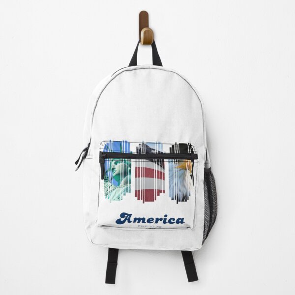 Item preview, America 1776 Patriotic T-Shirt | USA Flag Eagle Statue of Liberty Design | Fourth of July Graphic Tee designed and sold by PixelVibe Art.