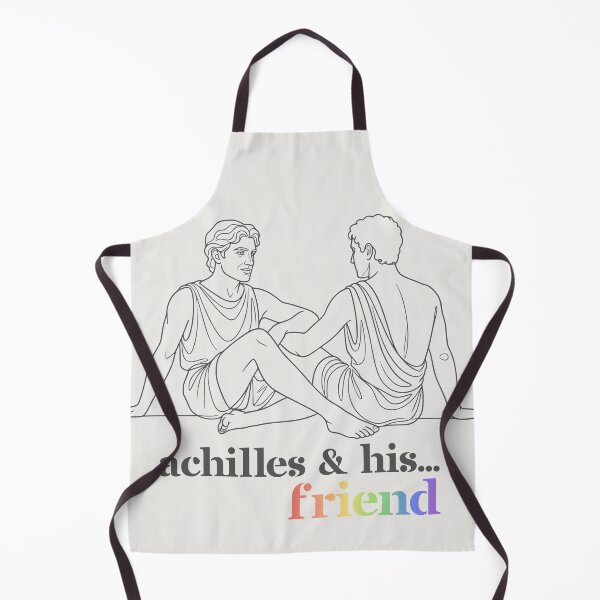 Item preview, Achilles and His Friend Minimal Tee designed and sold by AtsokDraws.