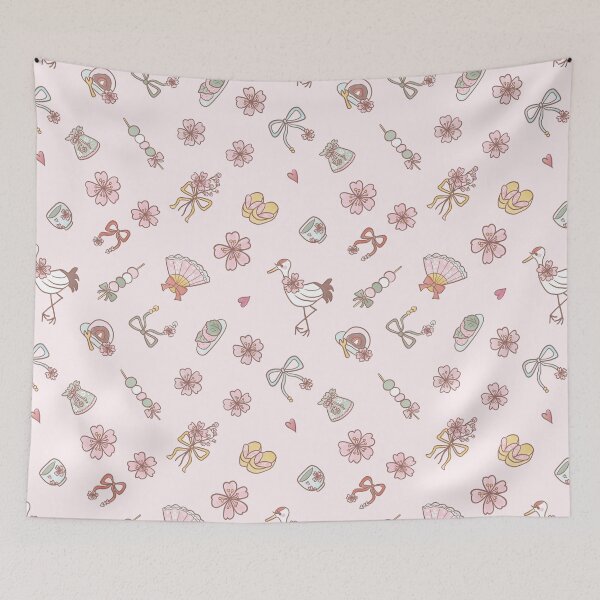 Item preview, Sakura Japanese Coquette (Pink) designed and sold by HarunaMcDesigns.