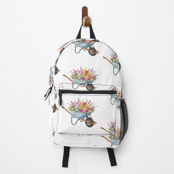 Item preview, Flowers in wheelbarrow  designed and sold by uunaa.