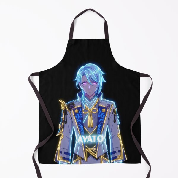 Item preview, Neon Pillar of Fortitude Ayato - Fan Art Portrait designed and sold by EWCY store.