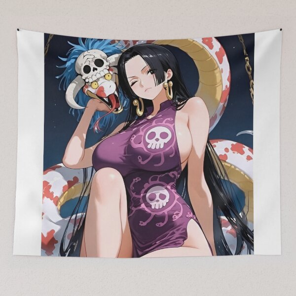 Item preview, Anime Snake Queen – Dark Kawaii Femme Fatale with Serpent Aesthetic designed and sold by Dyan4.