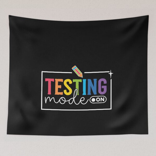 Item preview, Funny Testing Mode on Testing Day Motivational Teacher Kids designed and sold by ArleneRowe.