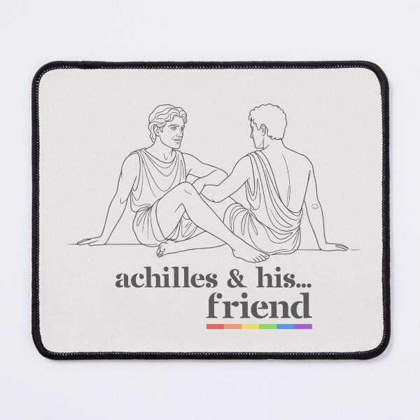 Item preview, Achilles Patroclus Greek Mythology Shirt designed and sold by AtsokDraws.