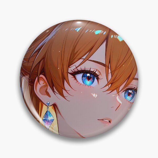 Item preview, Asuka Langley Soryu Neon Genesis Evangelion Crystal Night Portrait designed and sold by PMartistStudio.