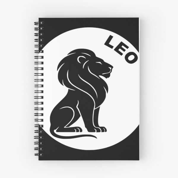 Item preview, Leo Lion - Zodiac Sign In Negative Circle Bold Art designed and sold by The Bold Line Studio.