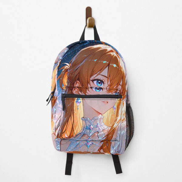 Item preview, Asuka Langley Soryu Neon Genesis Evangelion Crystal Night Portrait designed and sold by PMartistStudio.