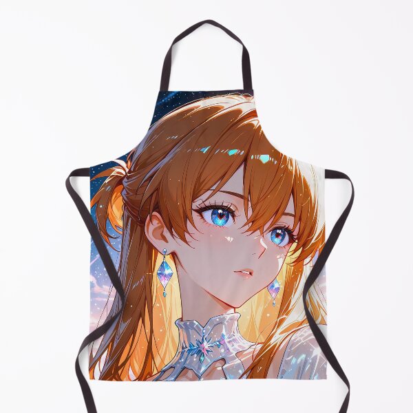 Item preview, Asuka Langley Soryu Neon Genesis Evangelion Crystal Night Portrait designed and sold by PMartistStudio.