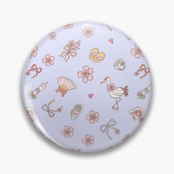 Item preview, Sakura Japanese Coquette (Purple) designed and sold by HarunaMcDesigns.