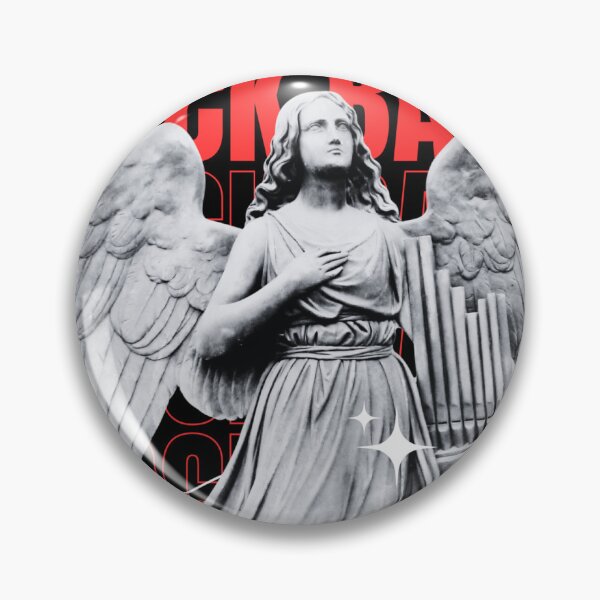 Item preview, Rock Angel Statue T-Shirt | Gothic Music Aesthetic | Vintage Dark Angel Graphic Tee designed and sold by PixelVibe Art.