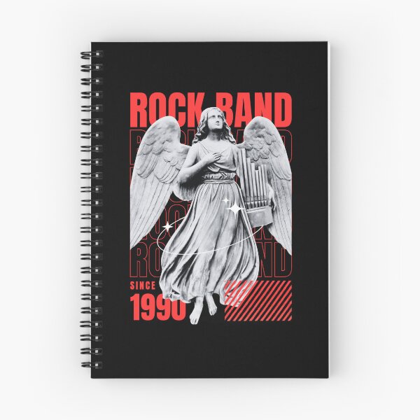 Item preview, Rock Angel Statue T-Shirt | Gothic Music Aesthetic | Vintage Dark Angel Graphic Tee designed and sold by PixelVibe Art.
