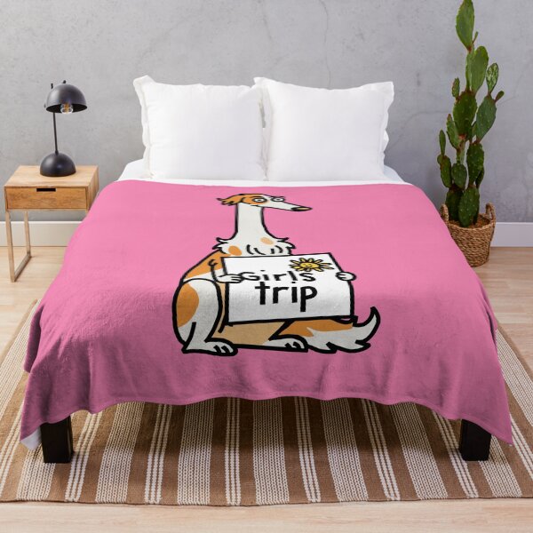 Item preview, Girls Trip with Borzoi Dog designed and sold by ellenhenry.