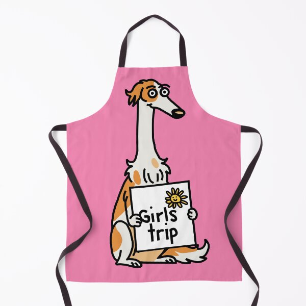 Item preview, Girls Trip with Borzoi Dog designed and sold by ellenhenry.