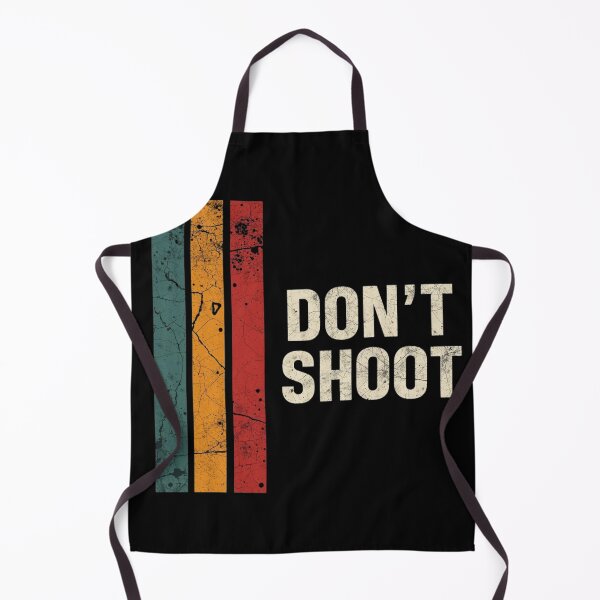 Item preview, Retro Don't Shoot Distressed Typography designed and sold by PACS0011.