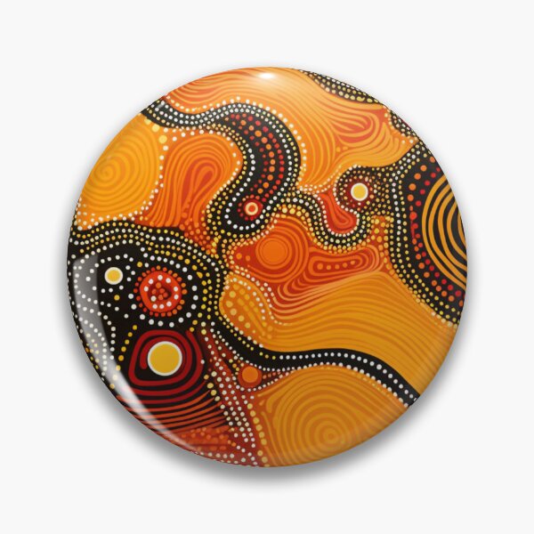 Item preview, Aboriginal Inspired Dot Art - Australian Sands designed and sold by GrinGalore.