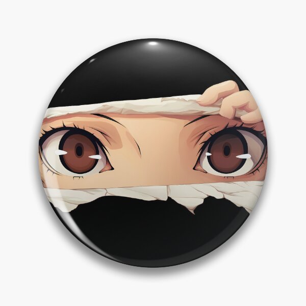 Item preview, Haru Okumura Persona 5 Soft Peek Torn Paper Wide Eyes Calm designed and sold by PMartistStudio.