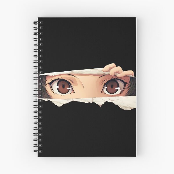 Item preview, Haru Okumura Persona 5 Soft Peek Torn Paper Wide Eyes Calm designed and sold by PMartistStudio.