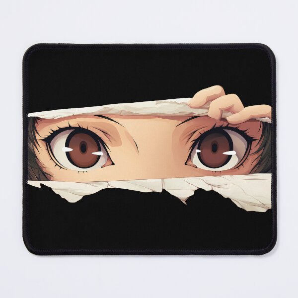 Item preview, Haru Okumura Persona 5 Soft Peek Torn Paper Wide Eyes Calm designed and sold by PMartistStudio.