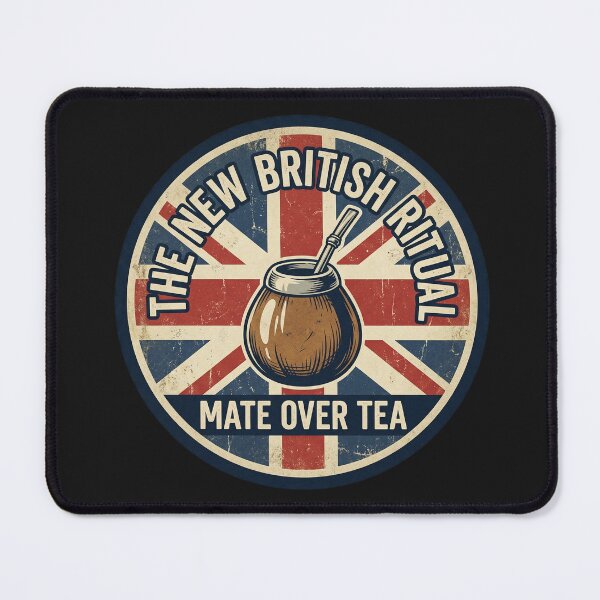 Item preview, New British Ritual Mate Over Tea Yerba Sticker designed and sold by Jaroslaw-S.