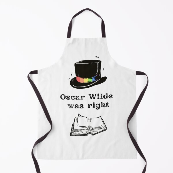 Item preview, Oscar Wilde Subtle Pride Statement Tee designed and sold by AtsokDraws.