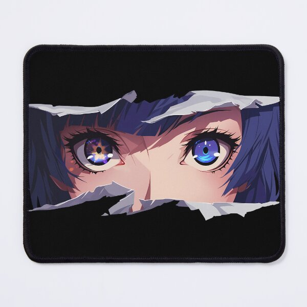 Item preview, Tae Takemi Persona 5 Galaxy Eye Peek Torn Paper Blue Gaze designed and sold by PMartistStudio.