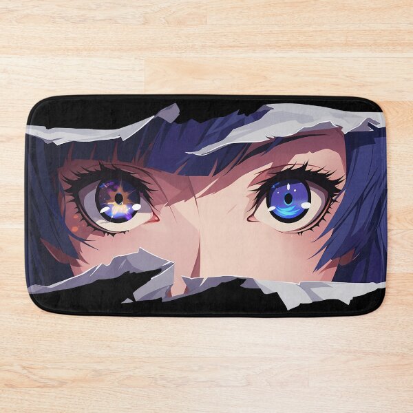 Item preview, Tae Takemi Persona 5 Galaxy Eye Peek Torn Paper Blue Gaze designed and sold by PMartistStudio.