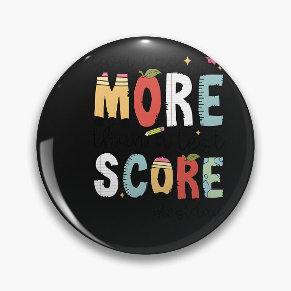 Item preview, Groovy You Are More Than A Test Score Teacher Testing designed and sold by FrankIsabel.