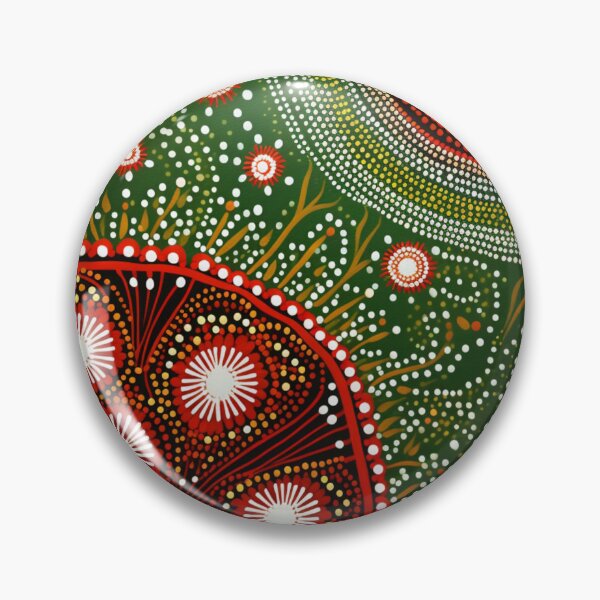 Item preview, Aboriginal Inspired Dot Art - Complex Chlorophyll designed and sold by GrinGalore.