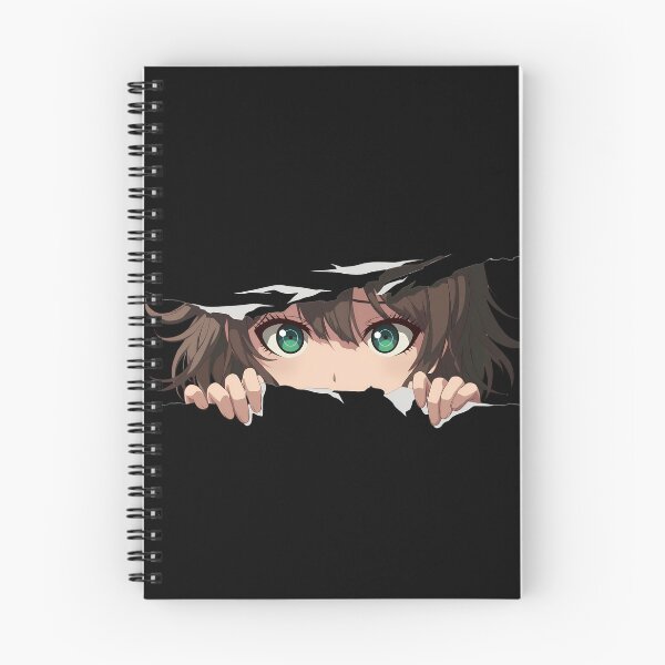 Item preview, Chihiro Fujisaki Danganronpa Eyes Peeker Torn Paper Green Stare designed and sold by PMartistStudio.