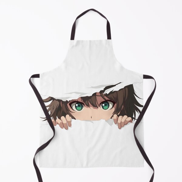 Item preview, Chihiro Fujisaki Danganronpa Eyes Peeker Torn Paper Green Stare designed and sold by PMartistStudio.