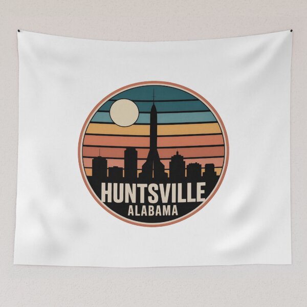 Item preview, Huntsville Alabama: Skyline Sunset designed and sold by CircinusStore.