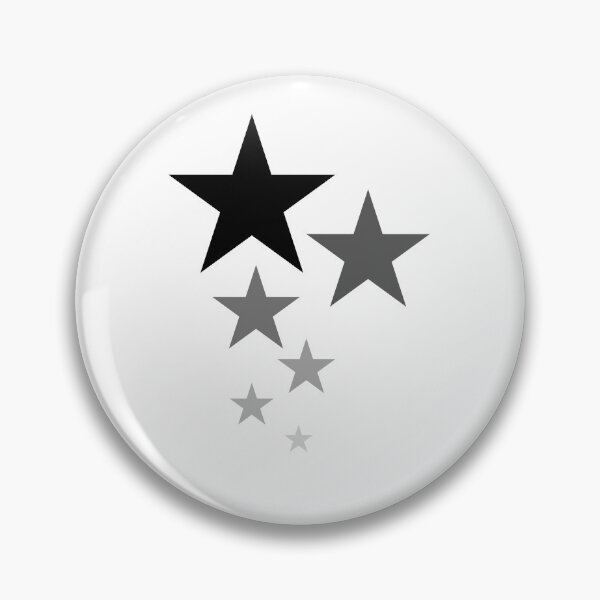 Item preview, Minimalist Star Gradient Design | Black to Grey Falling Stars Aesthetic designed and sold by Sarban-Art.