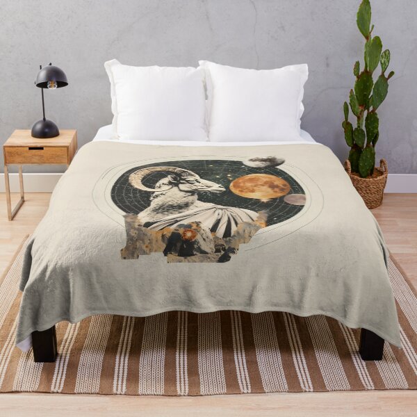 Item preview, Aries Zodiac Ram, Cosmic Vintage Astrology Art designed and sold by dharanna.