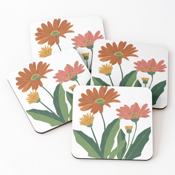 Item preview, Earth Tone Wildflower Botanical Illustration designed and sold by PACS0011.