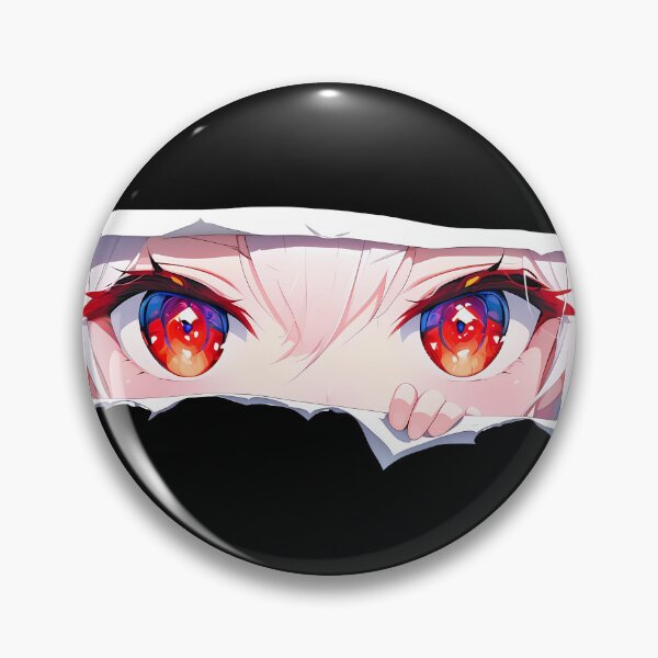 Item preview, Formidable Azur Lane Red Eyes Peeker Torn Paper Closeup designed and sold by PMartistStudio.