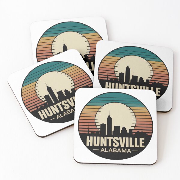 Item preview, Huntsville Alabama: Vintage Sunset Skyline designed and sold by CircinusStore.