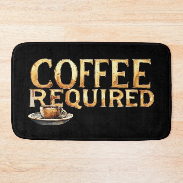 Item preview, Coffee Required designed and sold by Pirate-Coast.