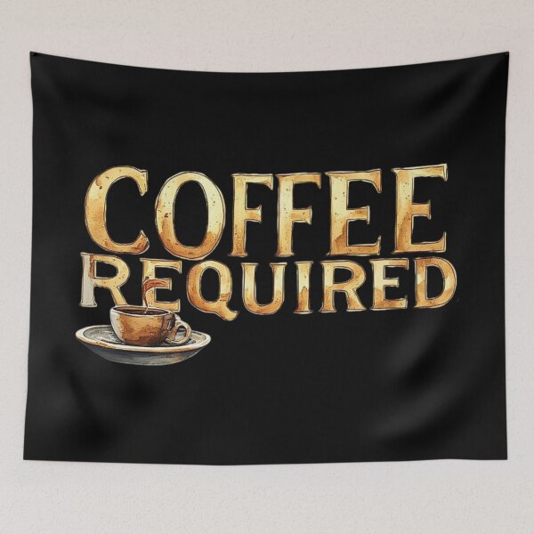 Item preview, Coffee Required designed and sold by Pirate-Coast.