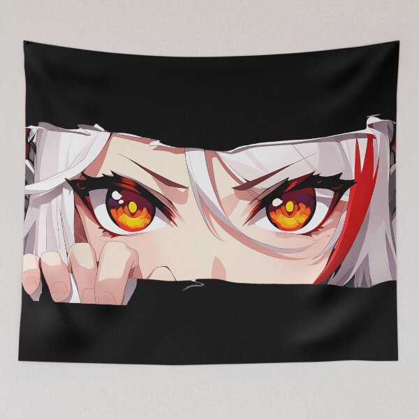 Item preview, Prinz Eugen Azur Lane Fiery Eyes Torn Paper Peek designed and sold by PMartistStudio.