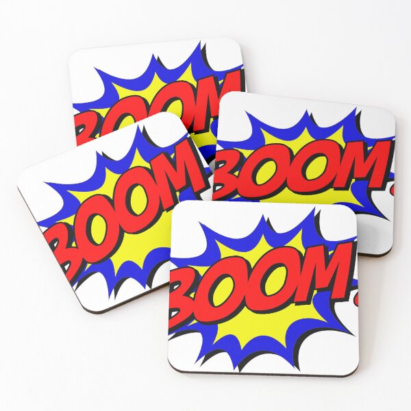Item preview, BOOM Pop Art Comics Explosion Text Superhero Vintage Gift Graphic designed and sold by CLC54.