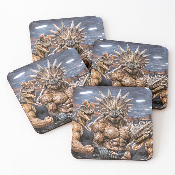 Item preview, Fitness Dinosaurs designed and sold by FleshThrone.