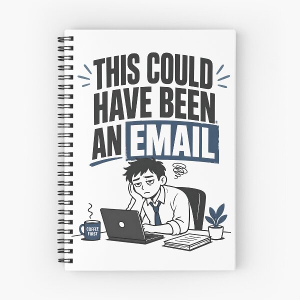 Item preview, Office Humor Shirt – This Could Have Been an Email Funny Work Tee, Corporate Joke Shirt, Office Life Graphic designed and sold by lamiarte.